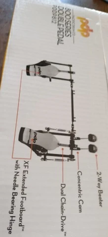 pdp dw 800 series double pedal