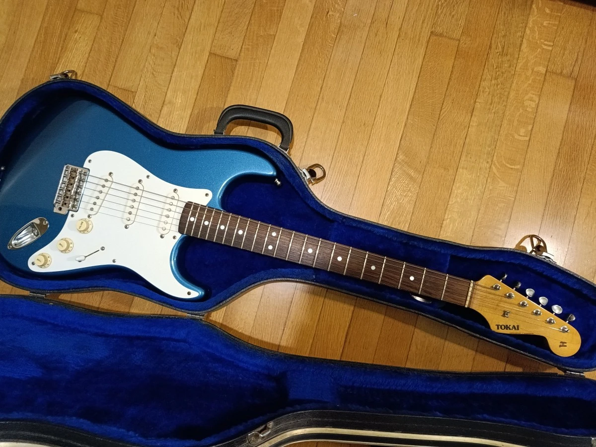 Tokai ST-50 (1983年購入) Tokai ST-50 Block Logo - 1983 MIJapan*Lake Placid Blue