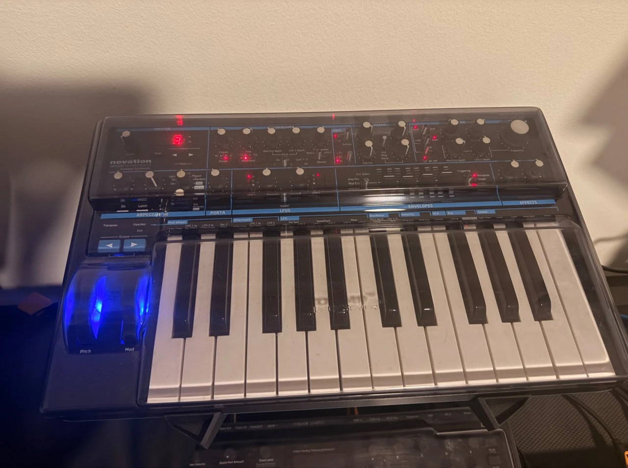 Novation Bass Station II Analog Synthesizer + Decksaver