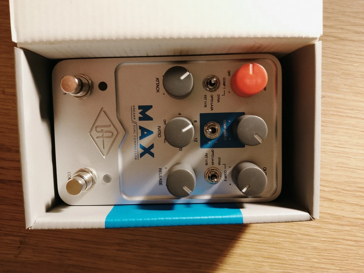 UAFX MAX PREAMP DUAL COMPRESSOR