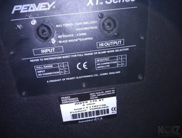 PEAVEY XT series
