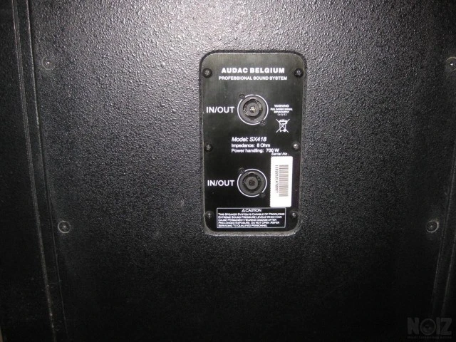 AUDAC SX 418
