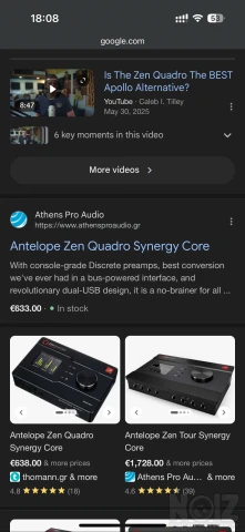 Antelope Zen Quadro Synergy Core