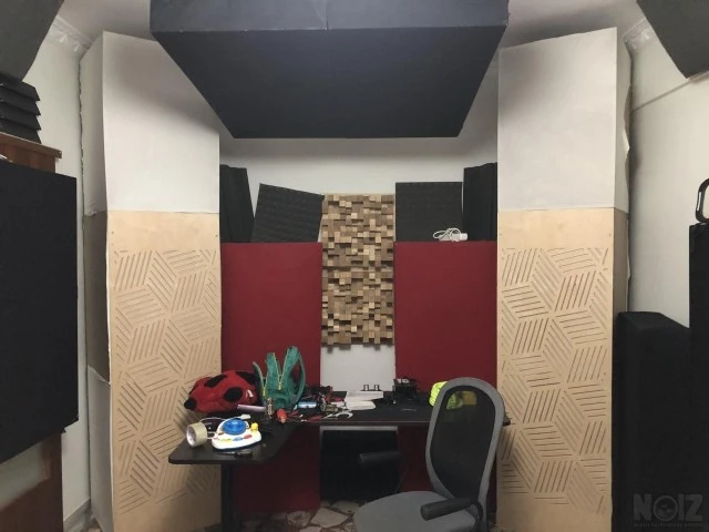 Studio acoustic treatment