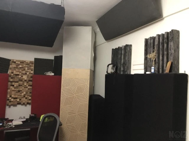 Studio acoustic treatment