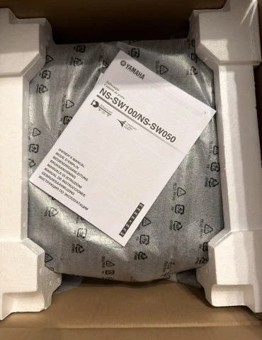 Yamaha NS-SW100 - Αυτοενισχυόμενο Subwoofer με Ηχείο να 100W Μαύρο