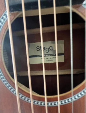 Stagg SA25 MAHTRAVEL acoustic guitar 