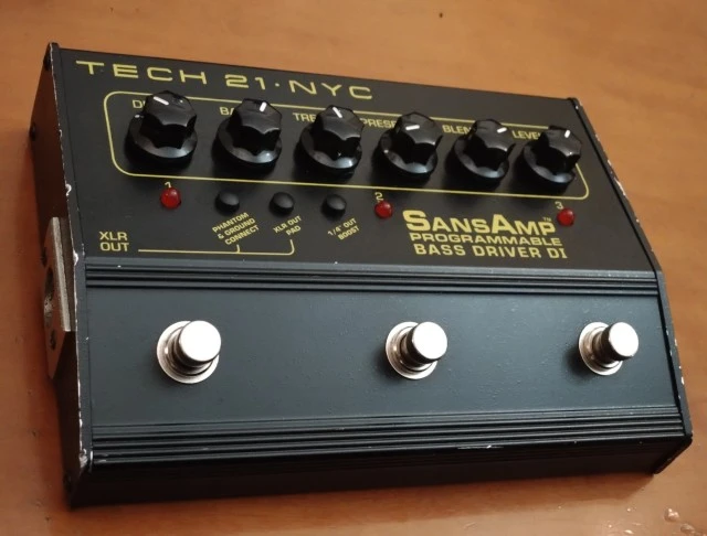 Tech 21 SansAmp Bass Driver DI Programmable