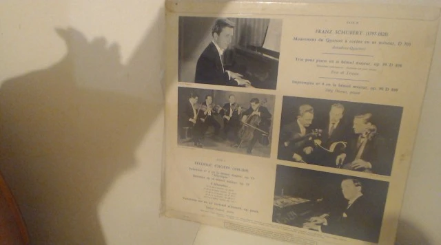 LP Chopin-Schubert Pieces choisies Deutsche Grammophon