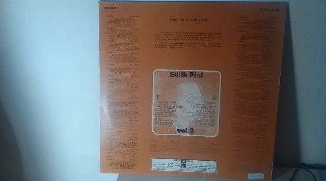 LP PORTRAIT OF EDITH PIAF vol.2