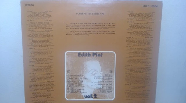 LP PORTRAIT OF EDITH PIAF vol.2