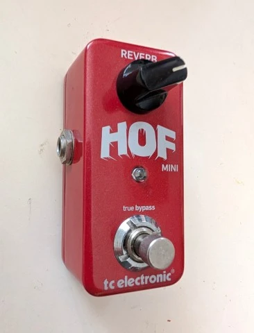 HOF mini reverb pedal