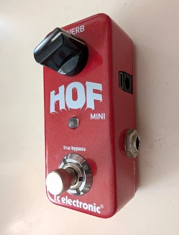 HOF mini reverb pedal