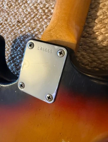 Fender Stratocaster 1964 Sunburst