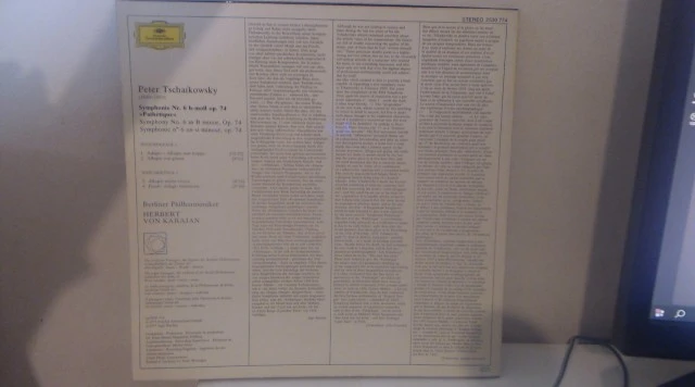 LP Βινύλιο P.Tchaikovsky Symponie NR.6 ''PATHETIQUE'' 