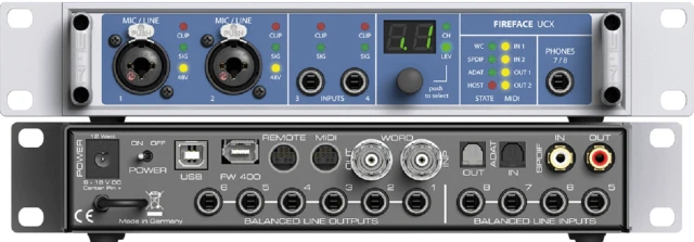 RME UCX κάρτα ήχου επαγγελματική