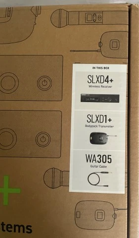 Shure slxd 14e+