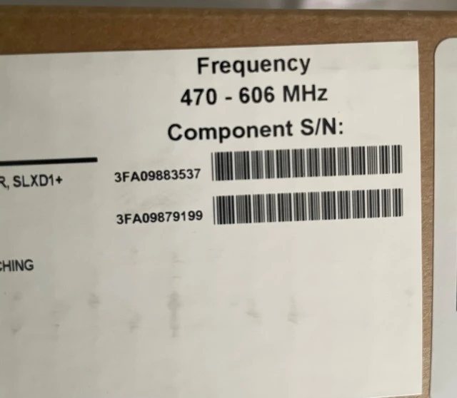 Shure slxd 14e+