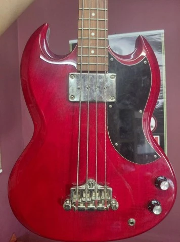 Epiphone EB-0 2018 Cherry Red
