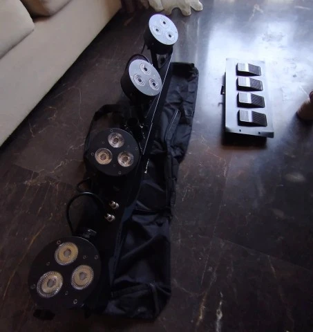 SDJ (Sagitter) LED Kit 4 Projectors BATTERY 