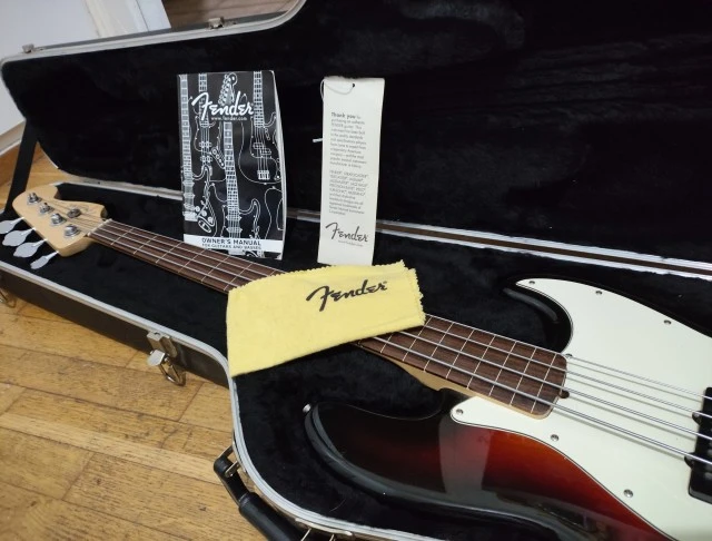 Fender Jazz Bass Fretless USA Sunburst