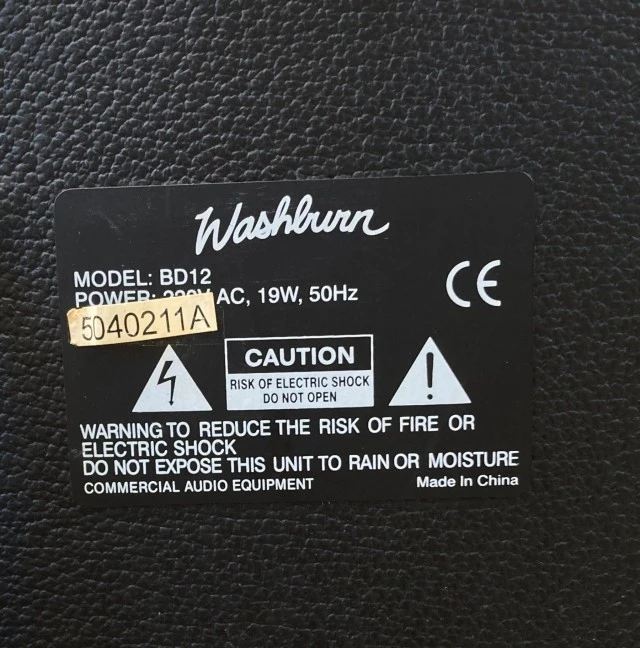 Washburn Bad Dog Ενισχυτής Κιθάρας (Combo Amp)