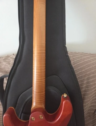 Harley Benton Guitar Max Fusion Walnut
