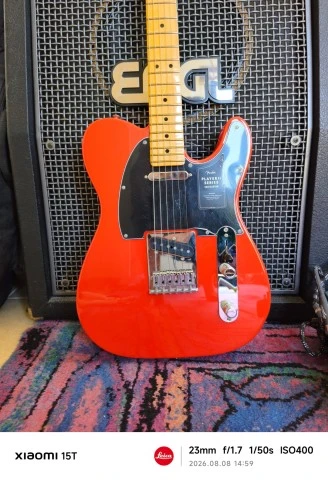 Fender telecaster player II CCR ss & extras