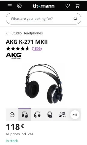 AKG K-271 Mkii 55 ohm 
