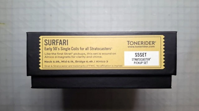 TONERIDER SURFARI SSS Alnico 3