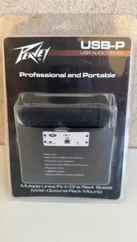 Peavey USB-P DAC επαγγελματική κάρτα ήχου