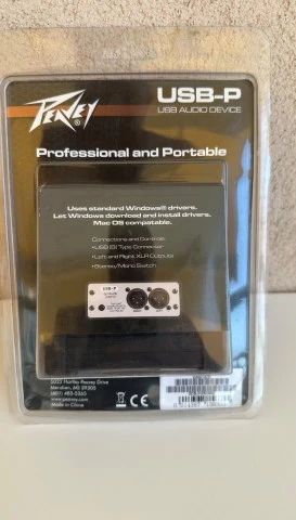 Peavey USB-P DAC επαγγελματική κάρτα ήχου