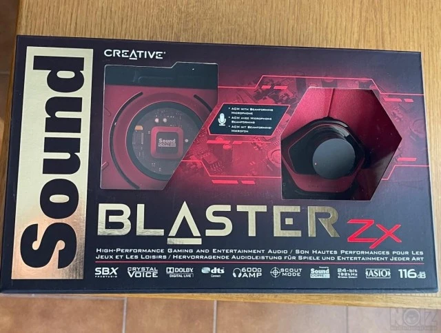SOUNDBLASTER ZX ΚΑΡΤΑ ΗΧΟΥ PCIE