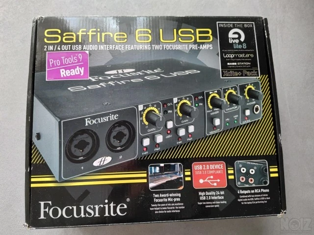 focusrite saffire 6 usb