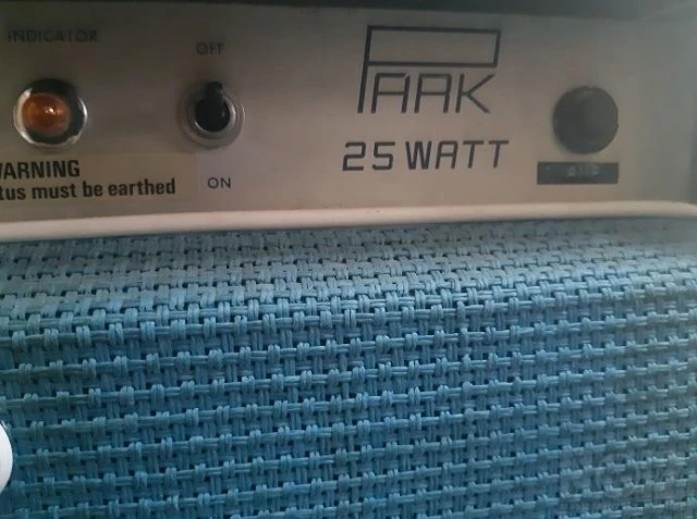 PARK 25W BLUE CLOTH MARSHALL REVERB TREM