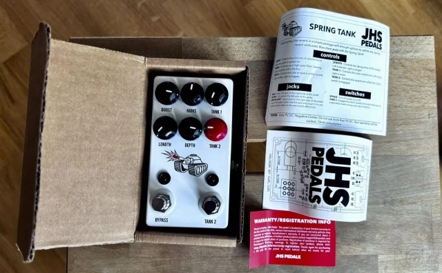 JHS PEDALS SPRING TANK REVERB