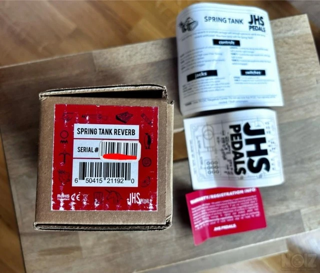 JHS PEDALS SPRING TANK REVERB