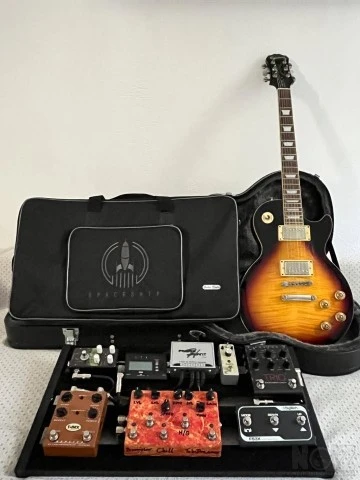 [ΑΝΤΑΛΛΑΓΗ ΜΟΝΟ] LES PAUL + ΠΛΗΡΕΣ PEDAL