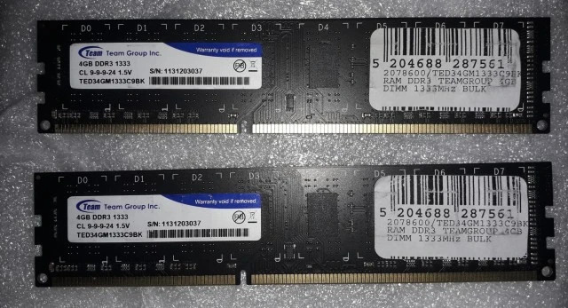 Μνήμες RAM DDR3 DDR3L SODIMM