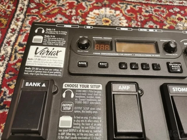 POD XT LIVE LINE 6 ΠΕΤΑΛΙΕΡΑ
