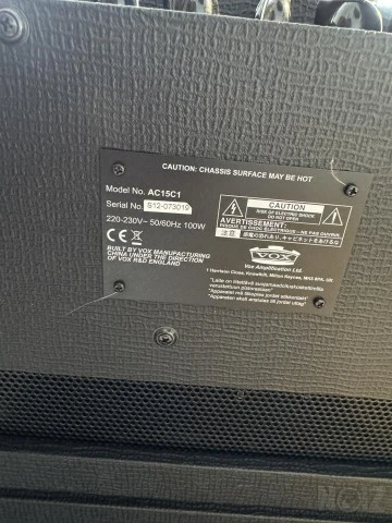 Vox AC15 C1 - Like New!