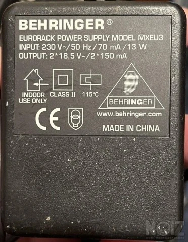Τροφοδοτικό Behringer