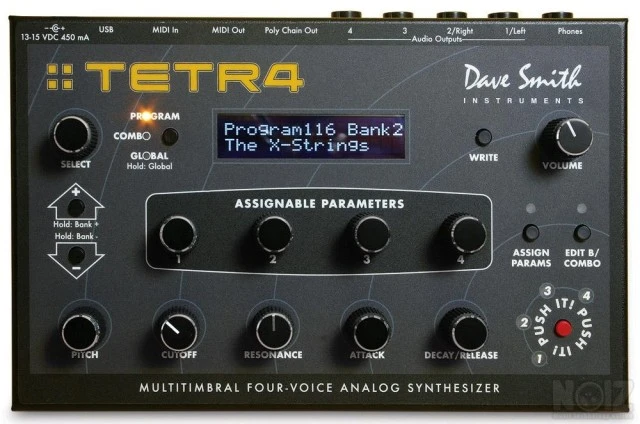 Dave Smith Tetr4 analog polyphonic multi