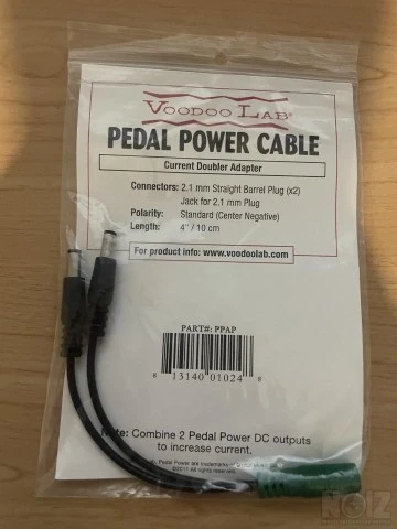 Voodoo Lab Current Doubler Adapter PPAP 
