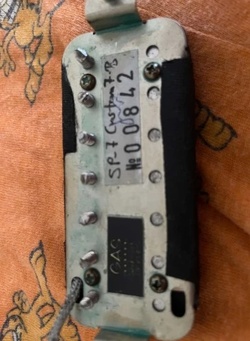 GAS Pickups night train 7 string set alnico ii