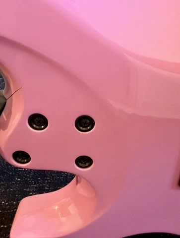 Custom Shred Machine (OQ Guitars) - Pink