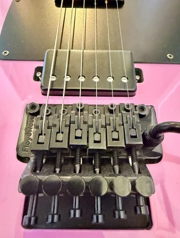 Custom Shred Machine (OQ Guitars) - Pink
