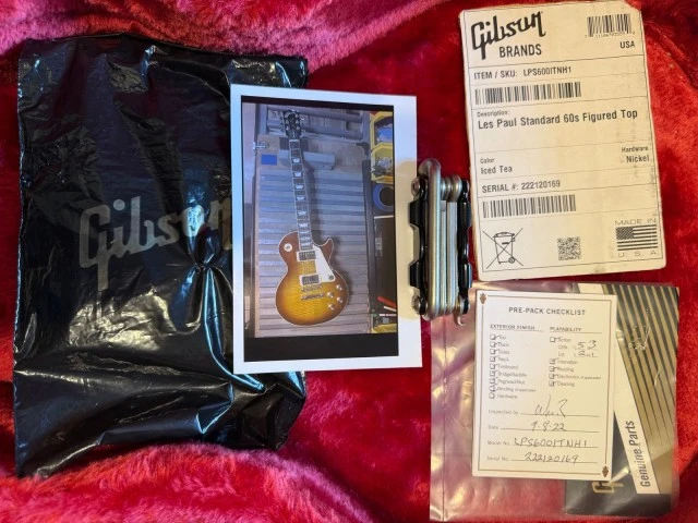 Gibson Les Paul Standard '60s Figured Top 2022 Iced Tea