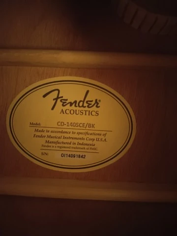 Fender CD-140 SCE