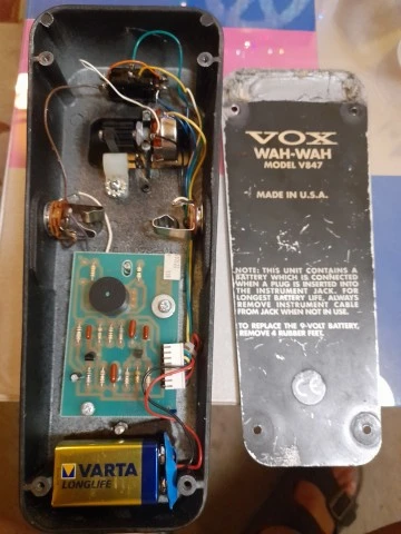VOX Wah-Wah Model V847 Made In USA 90s
